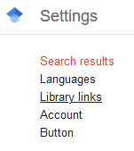 settings screenshot